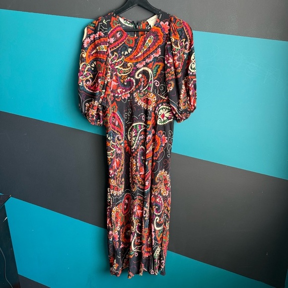 Kachel Puff-Sleeve Dress size Small - Picture 4 of 14